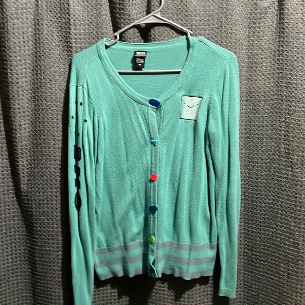 Button up sweater